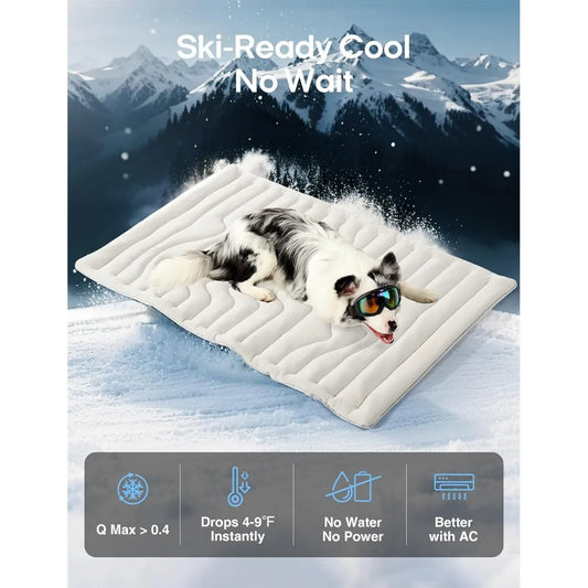 Dog Cooling Mat 2026 Upgraded Arc-Chill Cooling Dog Bed Mat, Washable Pet Cooling Pad,For Dogs & Cats Indoor Outdoor  Seat