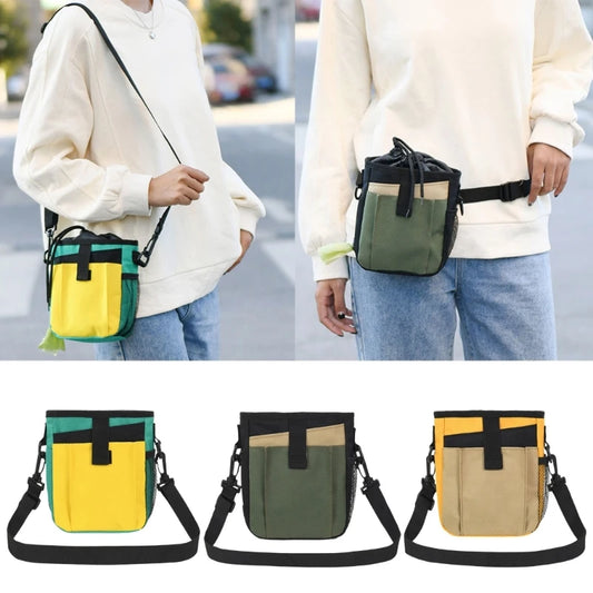 Dog Training Bag Adjustable Pet Treat Outdoor Walking Bag Pet Supplies Treat Waist Bag Pet Outdoor Treats Bag