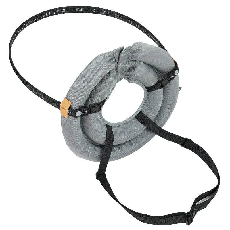 Pet Safety Harness for Dog and Cats Enhancing Protections for Sight Impaired Animal Rings Collar for Blind Dog Daily Walk