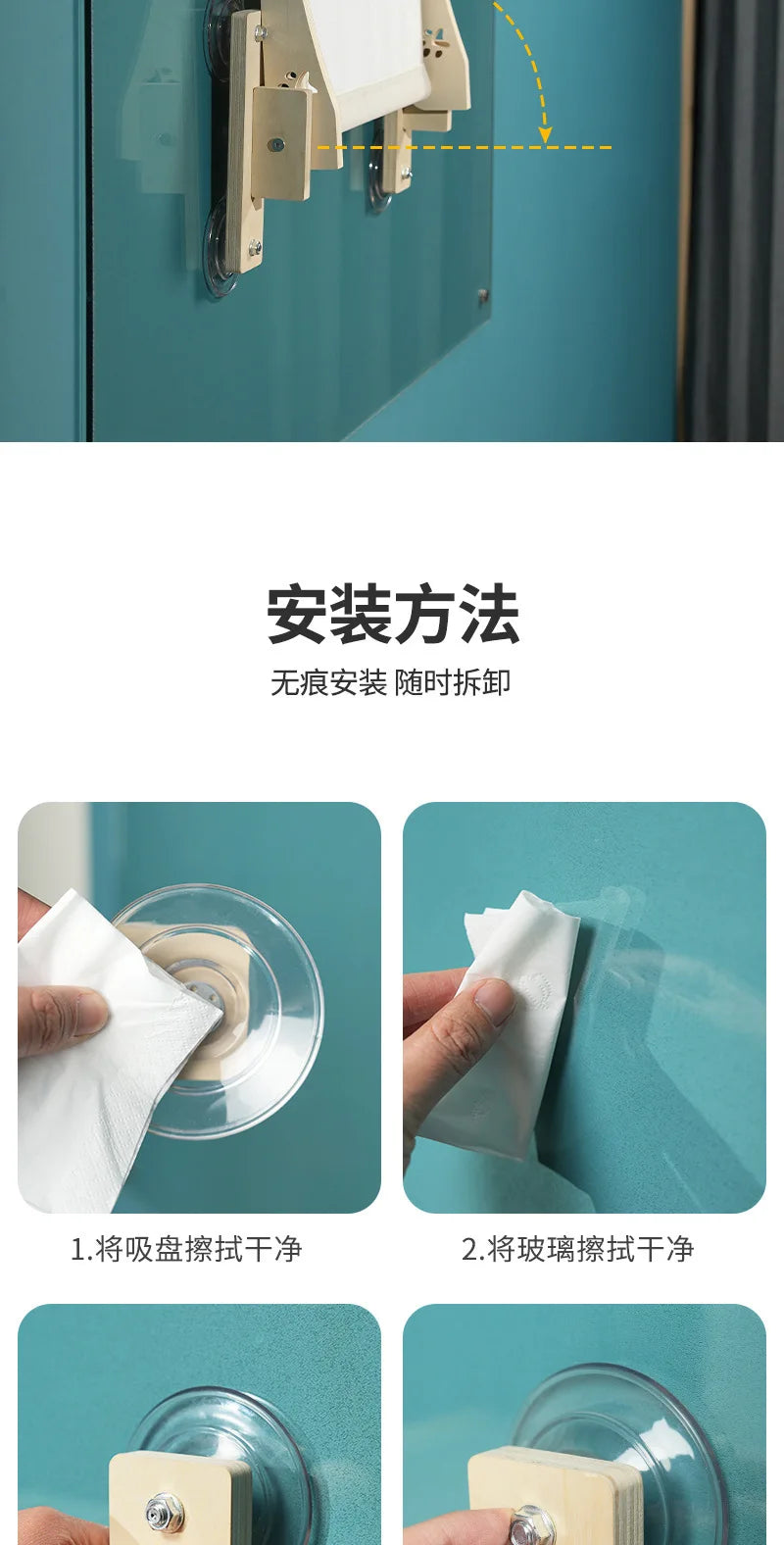Foldable Wall Cat Hammock Window Bed Suction Cup Cat Hammock Large Space Kitten Nest Climbing Frame Pet Supplies Accessories