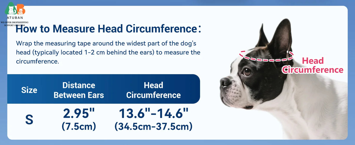 ATUBAN Dog Helmet for Small Breed Cool Pet Motorcycle Helmet with Drop-Down Clear Visor for Small Dogs Head Circumstance OEM/ODM