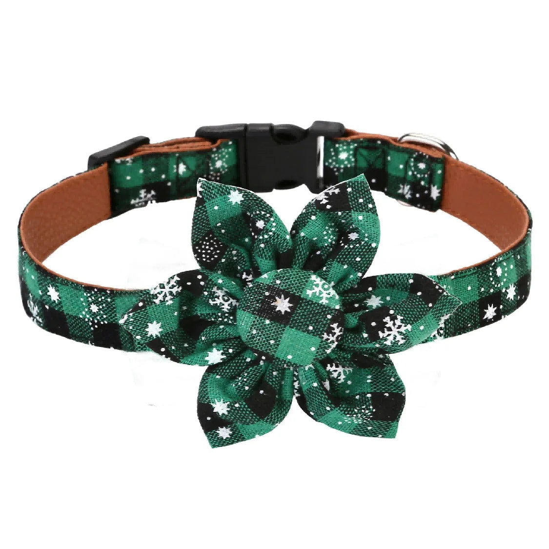 Christmas Pet Dog Collar Printed Plaid Christmas Bow Tie For Small Medium Dogs Cats New Year Cute Xmas Decor Props Pet Accesssor
