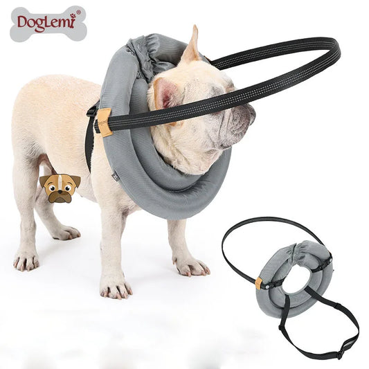 Pet Safety Harness for Dog and Cats Enhancing Protections for Sight Impaired Animal Rings Collar for Blind Dog Daily Walk
