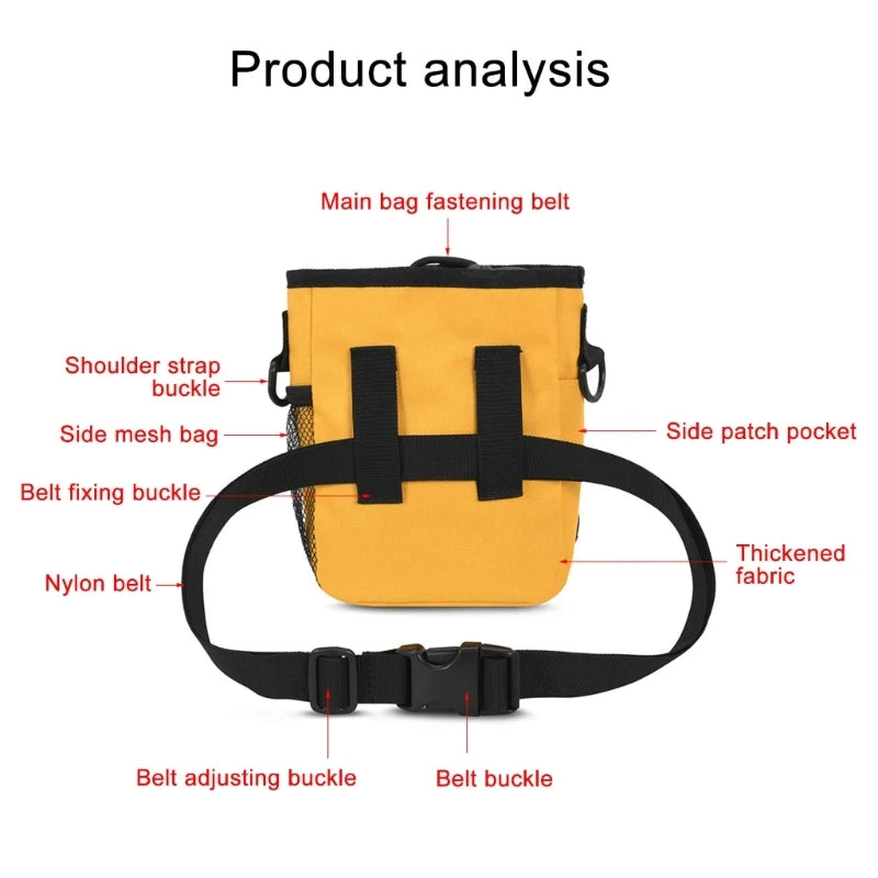Dog Training Bag Adjustable Pet Treat Outdoor Walking Bag Pet Supplies Treat Waist Bag Pet Outdoor Treats Bag