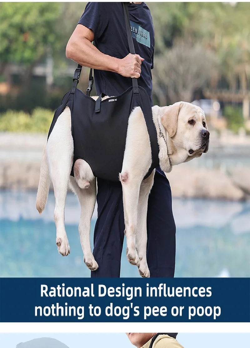 Dog Body Support Harness for Injured Disabled Elderly Dogs Pet Dog Soft Carrying Injuries Recover Support Harness Pet Supplies