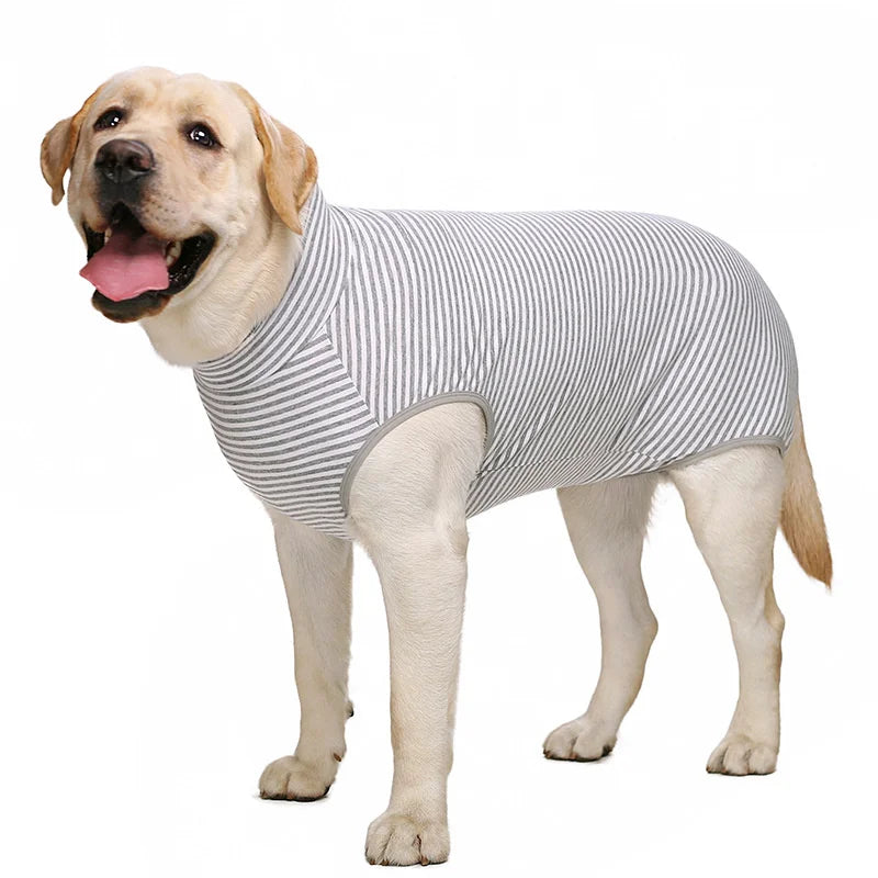 Dog Sterilization Suit Cotton Dog Recovery Suit Anti Licking Wounds Pet Care Clothes After Surgery Clothes Apparels Pet Supplies