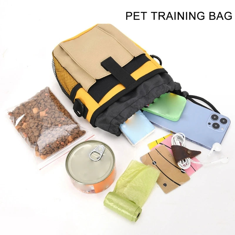 Dog Training Bag Adjustable Pet Treat Outdoor Walking Bag Pet Supplies Treat Waist Bag Pet Outdoor Treats Bag