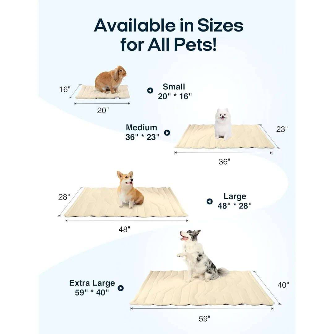 Dog Cooling Mat 2026 Upgraded Arc-Chill Cooling Dog Bed Mat, Washable Pet Cooling Pad,For Dogs & Cats Indoor Outdoor  Seat