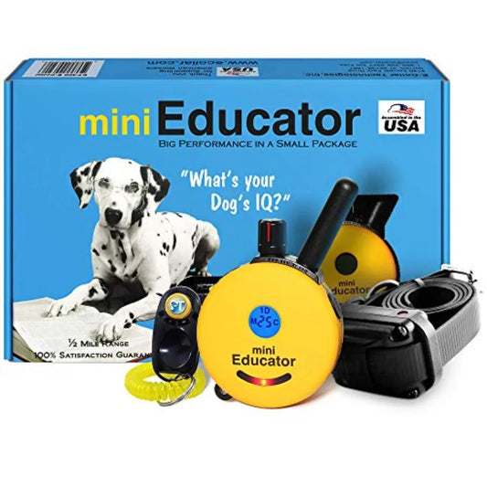 ET-300 Mini E Collar for Dog Training with Remote - 1/2 Mile Range Waterproof 100 Blunt Stimulation Levels Tone or Vibration Mo